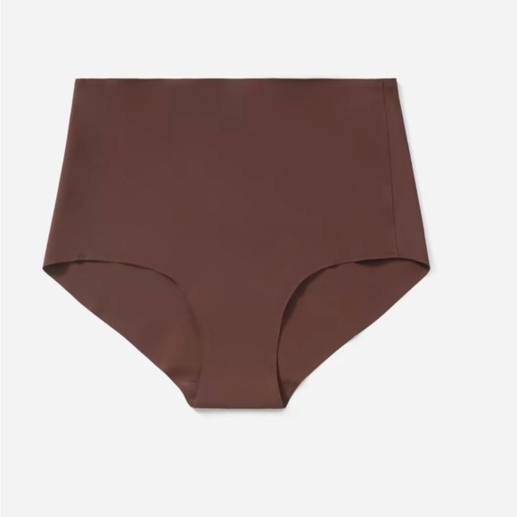 Everlane The Invisible High-Rise Hipster Panties NWT in Dark Tan/Brown Size XXS - Picture 5 of 7
